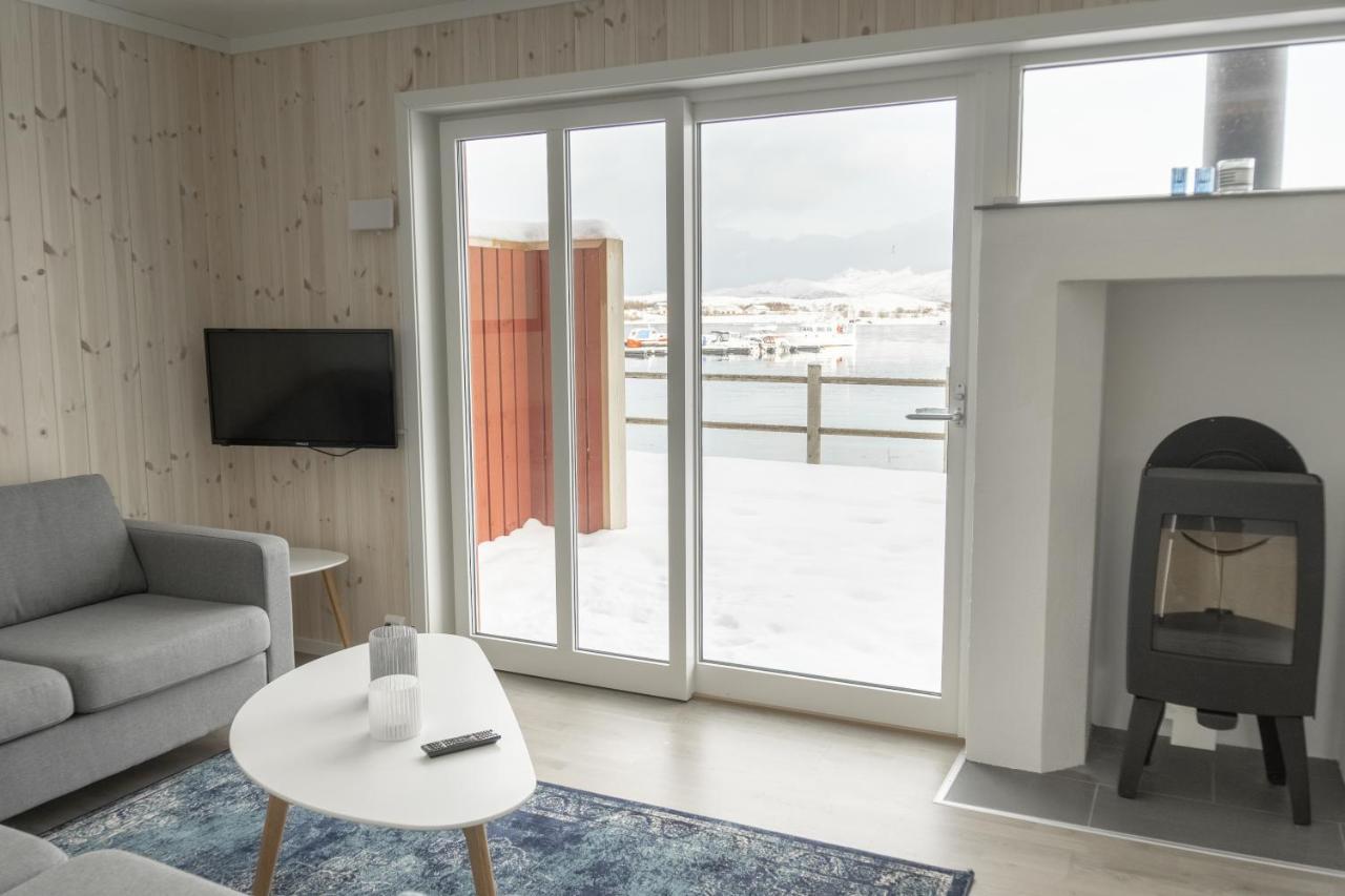 Brand New Nappstraumen Seaview Cabin Vila Gravdal  Exterior foto