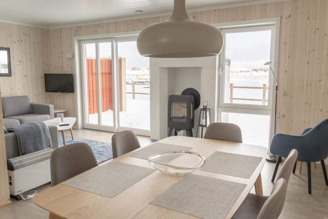 Brand New Nappstraumen Seaview Cabin Vila Gravdal  Exterior foto