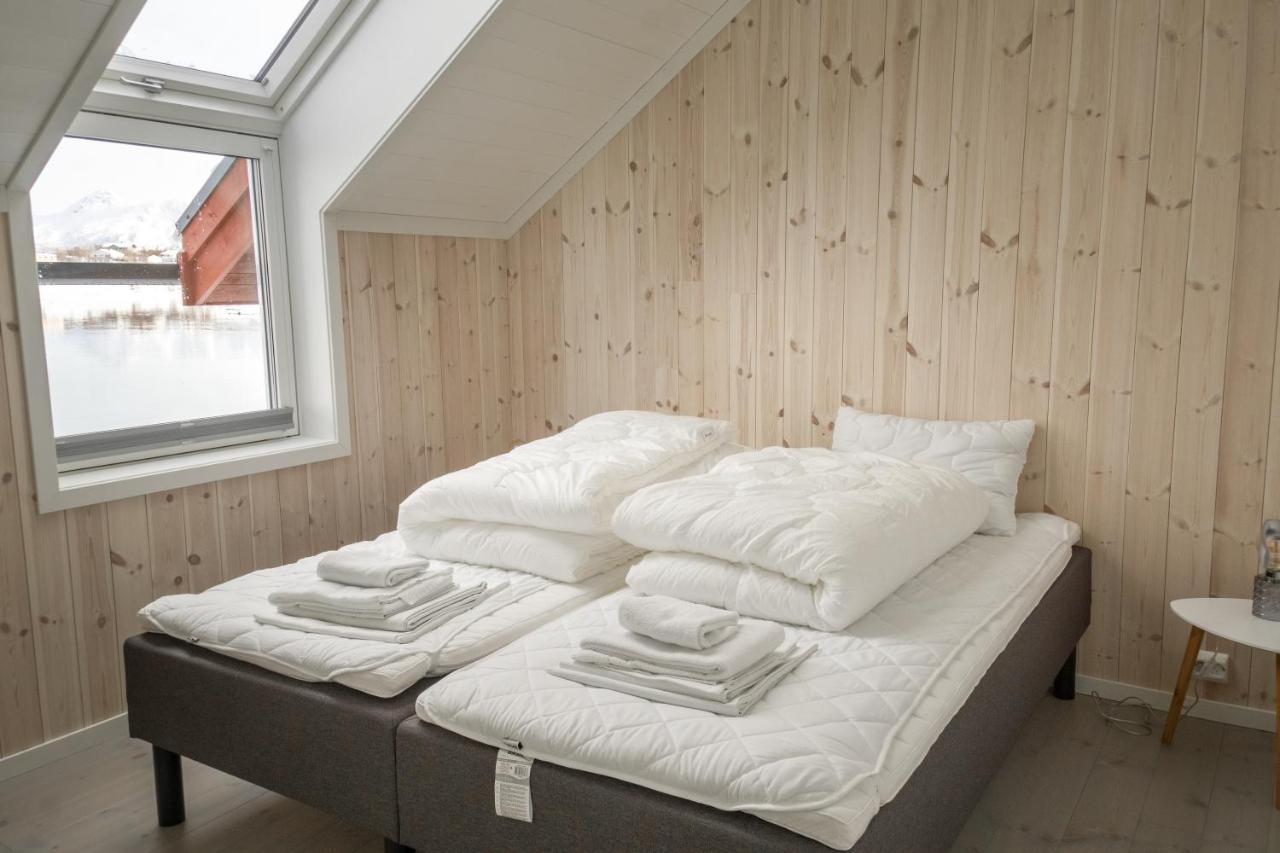 Brand New Nappstraumen Seaview Cabin Vila Gravdal  Exterior foto