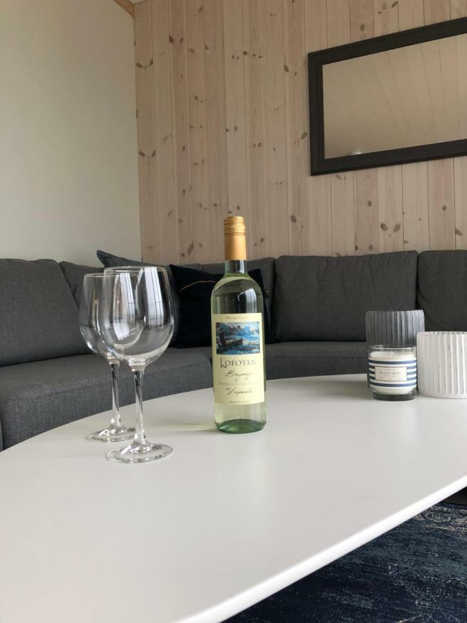 Brand New Nappstraumen Seaview Cabin Vila Gravdal  Exterior foto